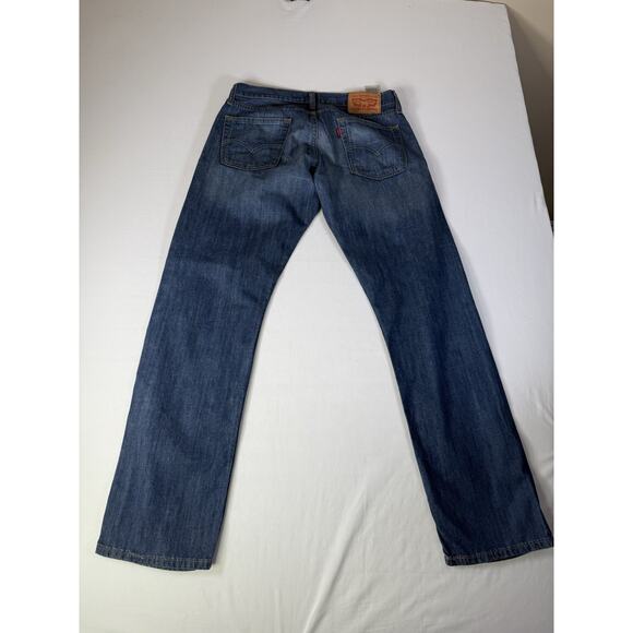 Levis 514 Jeans Mens 30x32Straight Denim Cotton Casual Preppy Workwear Western* - Picture 10 of 10